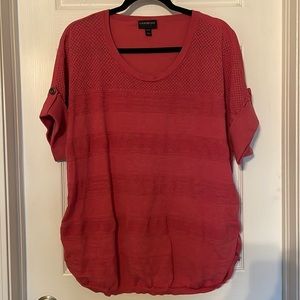 Women’s 22/24 Pink Lane Bryant Sweater Shirt
